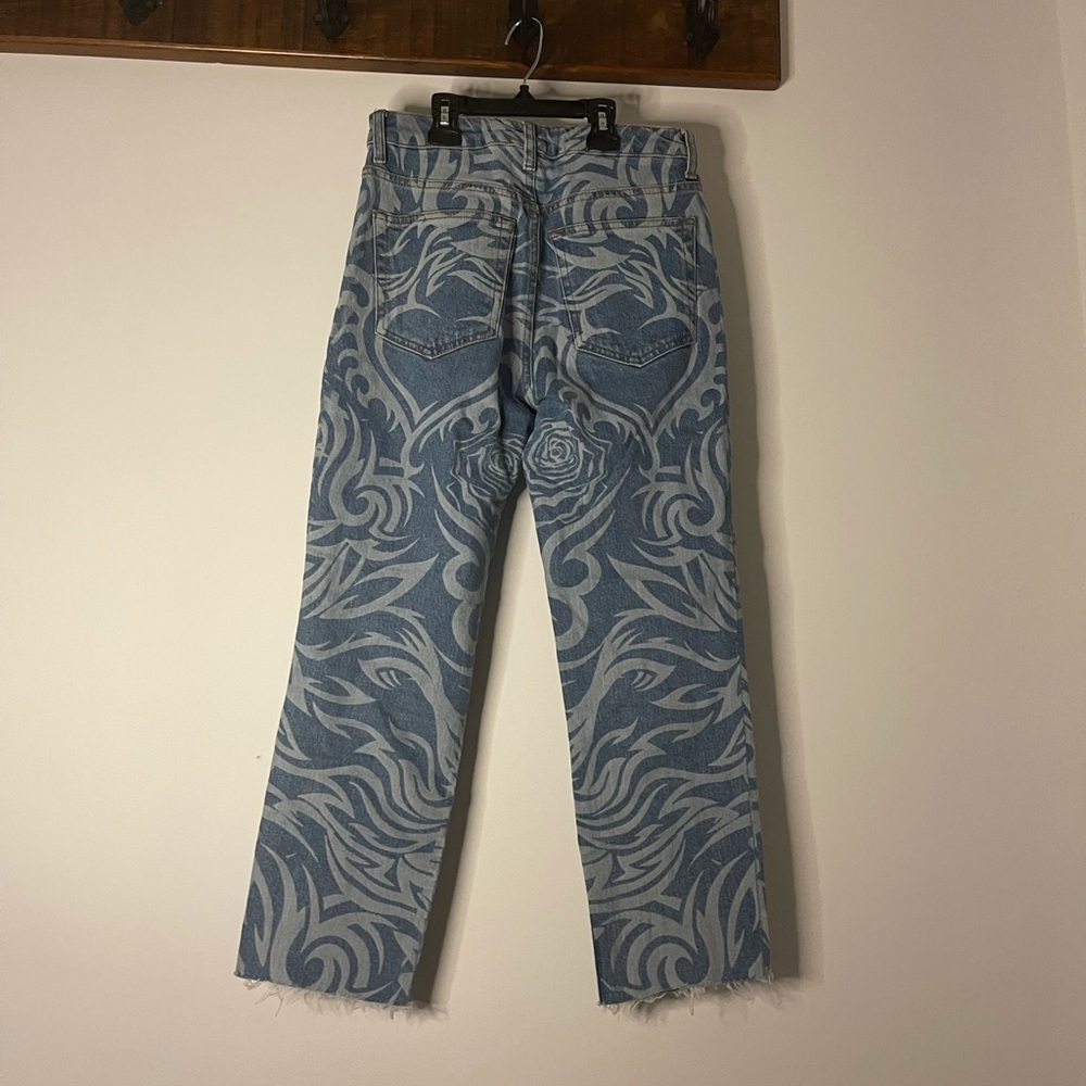 Printed jeans - Picture 2 of 4
